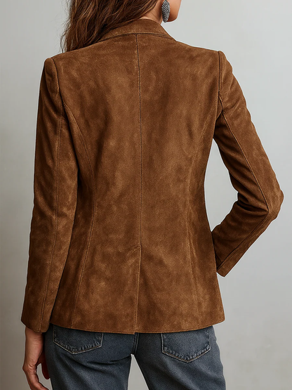 Lucia | Blazer Vintage Marrone